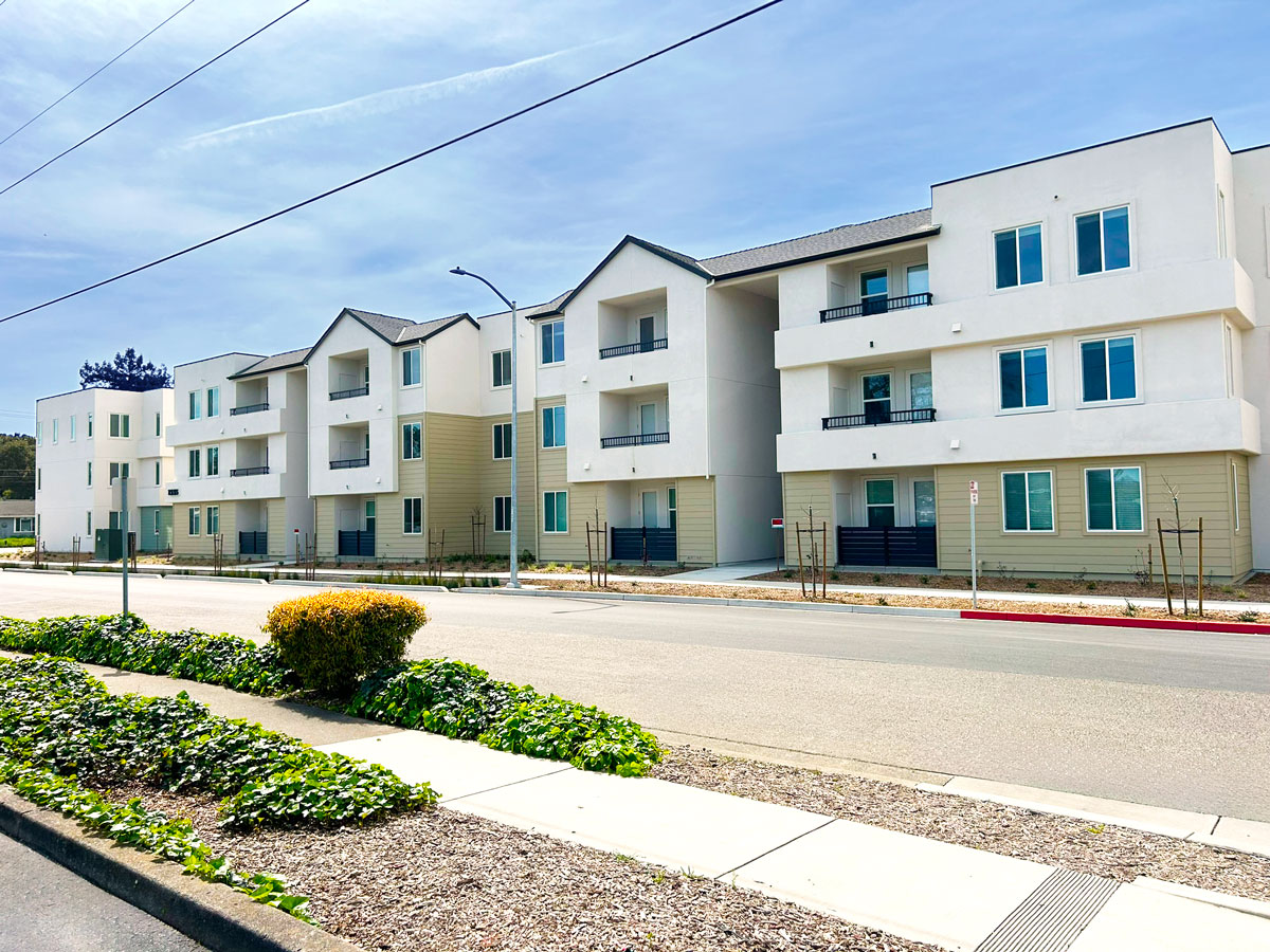 from street view of developments