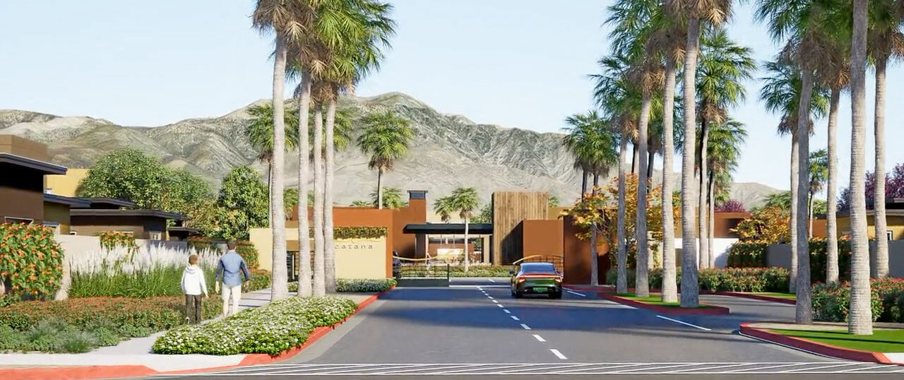 drive up to residence